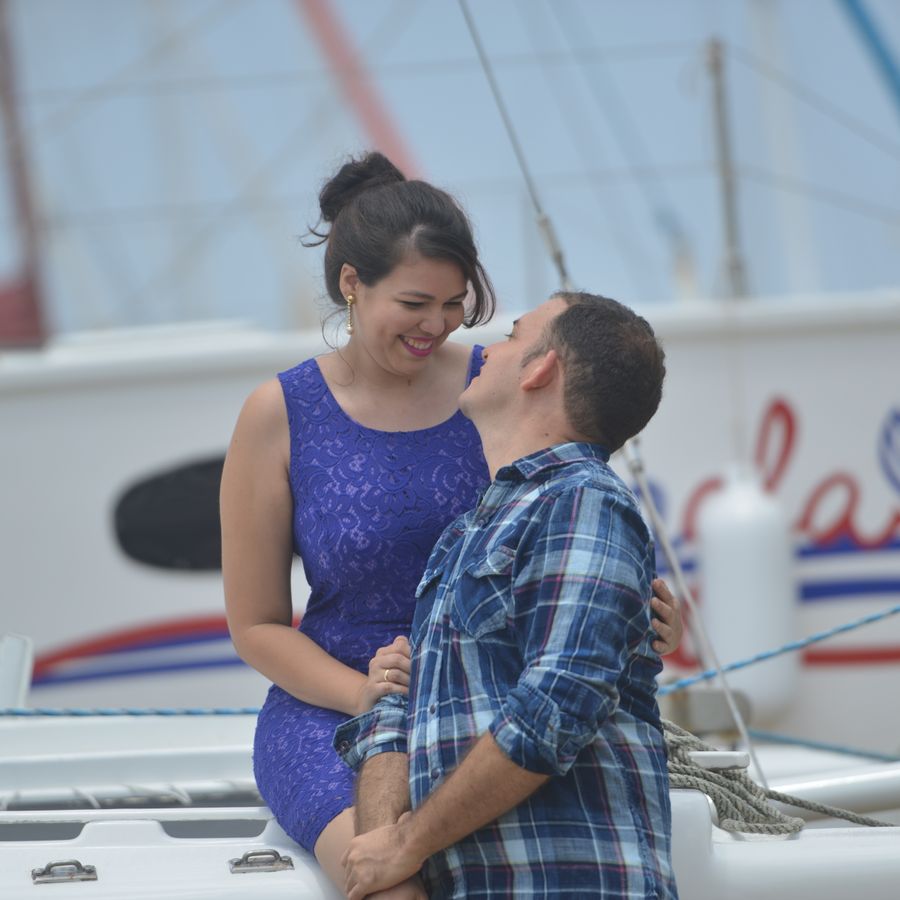 A private moment at sea